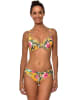 Livia Monte-Carlo Bikini-Oberteil "Saleya" in Gelb/ Bunt