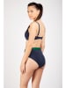 Livia Monte-Carlo Bikini-Hose "Gaby" in Dunkelblau/ Grün
