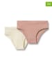 Wheat 2er-Set: Slips "Havanna" in Creme/ Rosa