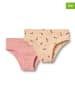 Wheat 2er-Set: Slips "Havanna" in Orange/ Rosa