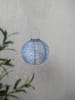STAR Trading Solarny lampion LED "Festa" w kolorze niebieskim
