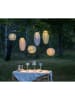 STAR Trading Ledsolarlantaarn "Festa" blauw