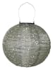 STAR Trading Solarny lampion LED "Festa" w kolorze zielonym
