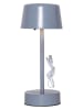 STAR Trading Ledsolarlamp "Solei" grijs - (B)12 x (H)26,5 cm
