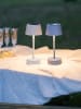 STAR Trading Ledsolarlamp "Solei" grijs - (B)12 x (H)26,5 cm