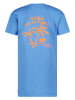 Tygo & Vito Kleid "Nelly" in Orange/ Hellblau