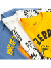 COOL CLUB 3er-Set: Shirts in Gelb/ Blau/ Weiß