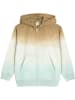 COOL CLUB Sweatjacke in Weiß/ Hellblau/ Beige