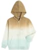 COOL CLUB Sweatjacke in Weiß/ Hellblau/ Beige