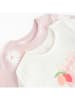 COOL CLUB 2er-Set: Longsleeves in Weiß/ Rosa