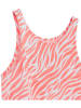 COOL CLUB Jurk wit/oranje