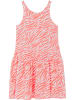 COOL CLUB Jurk wit/oranje
