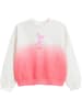 COOL CLUB Sweatshirt in Pink/ Weiß