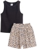 COOL CLUB 2tlg. Outfit in Schwarz/ Beige