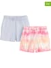 COOL CLUB 2-delige set: shorts lichtblauw/lichtroze/wit