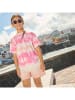COOL CLUB Jeans-Shorts in Weiß/ Rosa