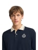 Polo Club Poloshirt in Dunkelblau/ Creme