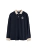 Polo Club Poloshirt in Dunkelblau/ Creme
