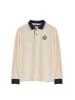 Polo Club Poloshirt crème/donkerblauw