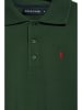 Polo Club 3er-Set: Poloshirts in Grün/ Dunkelblau/ Schwarz