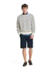Polo Club Sweatshirt in Creme/ Schwarz