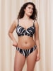 Triumph Figi bikini w kolorze czarno-białym