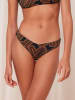 Triumph Bikinislip zwart/camel