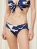 Triumph Bikinislip blauw/wit