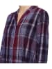 Triumph Nachthemd in Aubergine/ Blau