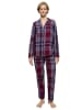 Triumph Pyjama auberginekleurig/blauw
