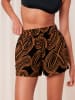Triumph Short zwart/camel