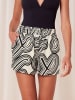 Triumph Short wit/zwart