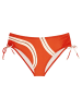 Triumph Bikini-Hose in Orange/ Weiß