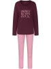 Triumph Pyjama bordeaux/lichtroze