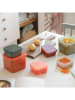 done by deer 3tlg. Lunchboxen-Set "Elphee Papaya" in Orange