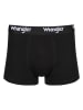 Wrangler 3er-Set: Boxershorts "Masson" in Schwarz