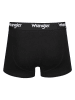 Wrangler 3er-Set: Boxershorts "Masson" in Schwarz