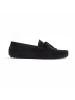 CHARLES & SMITH Leder-Mokassins "Johnny" in Schwarz
