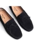 CHARLES & SMITH Leder-Mokassins "Johnny" in Schwarz