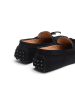 CHARLES & SMITH Leder-Mokassins "Johnny" in Schwarz