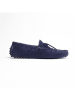 CHARLES & SMITH Leren mocassins "Johnny" donkerblauw