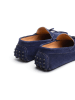 CHARLES & SMITH Leren mocassins "Johnny" donkerblauw