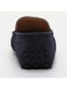 CHARLES & SMITH Leren mocassins "Lenny" donkerblauw