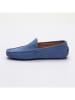 CHARLES & SMITH Leren mocassins "Lenny" blauw