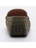 CHARLES & SMITH Leder-Mokasins "Lenny" in Khaki