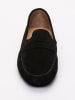 CHARLES & SMITH Leder-Mokassins "Cole" in Schwarz
