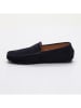 CHARLES & SMITH Leren mocassins "Cole" donkerblauw