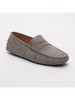 CHARLES & SMITH Leder-Mokassins "Cole" in Grau