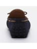 CHARLES & SMITH Leren mocassins "Butler" donkerblauw