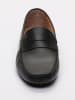 CHARLES & SMITH Leder-Mokassins "Cole" in Schwarz